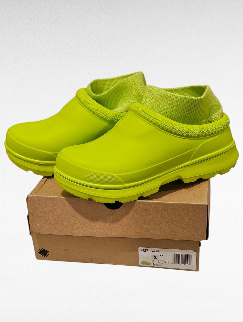 UGG Tasman X Clogs Shoes Key Lime Size 8